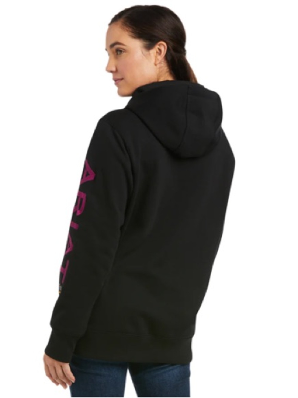 Ariat Women’s Rebar Graphic Black Hoodie XL - Picture 2 of 16